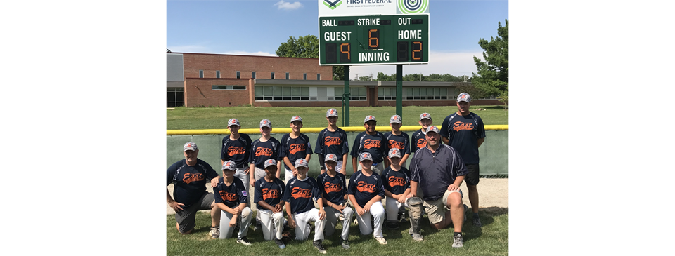 2019 12U District 2 champs